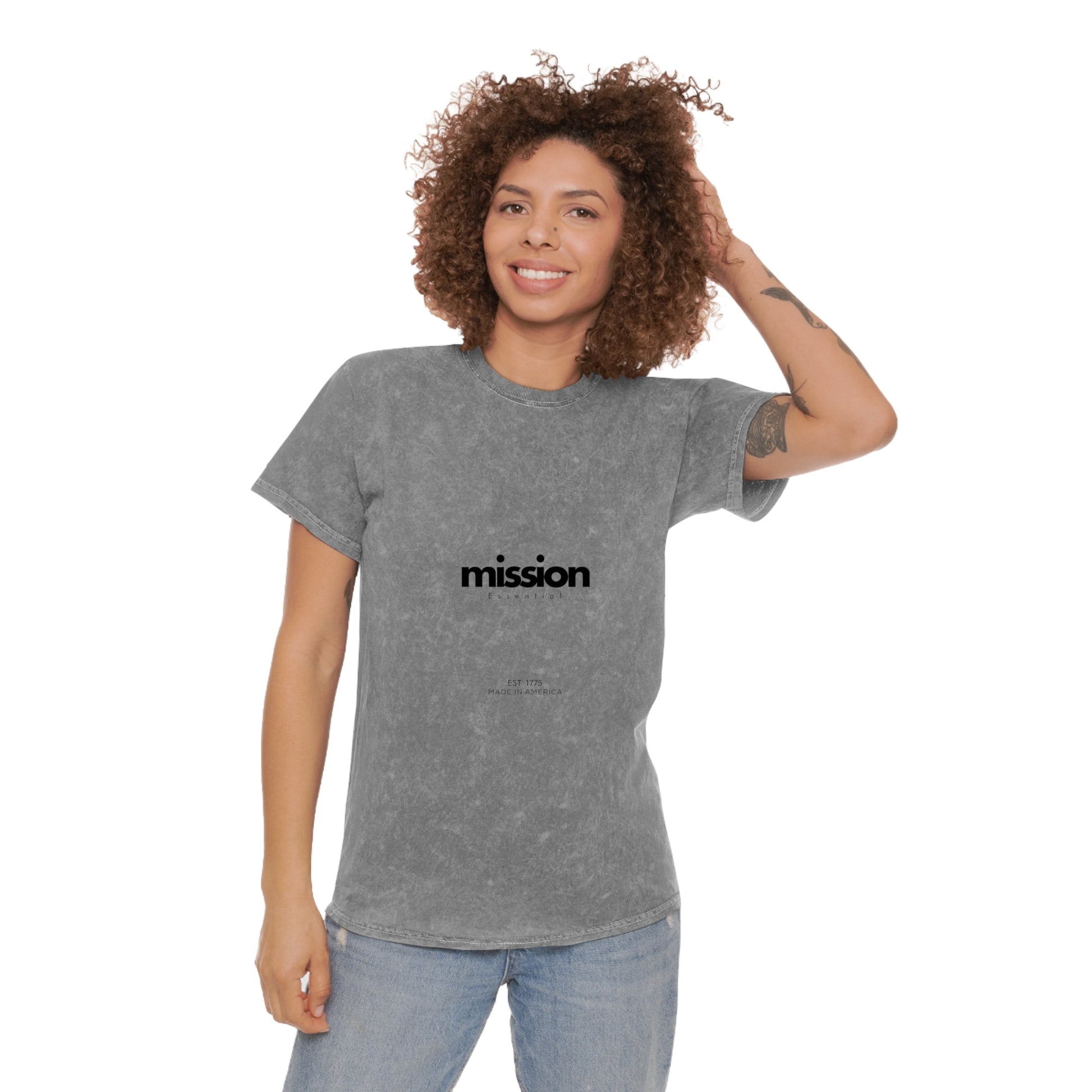 Mission Essential Mineral Wash T-Shirt Unisex Tee