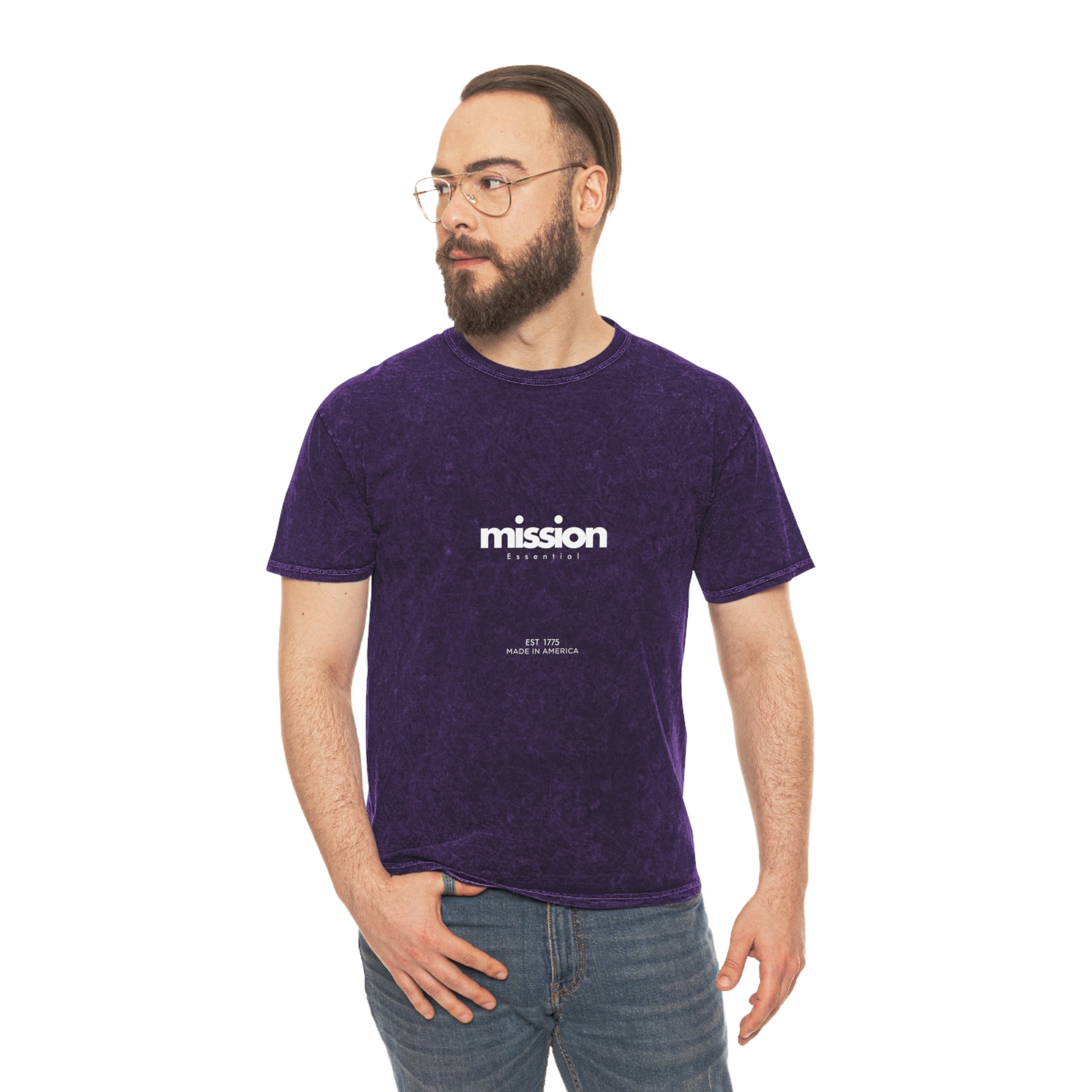 Mission Essential Mineral Wash T-Shirt Unisex Tee