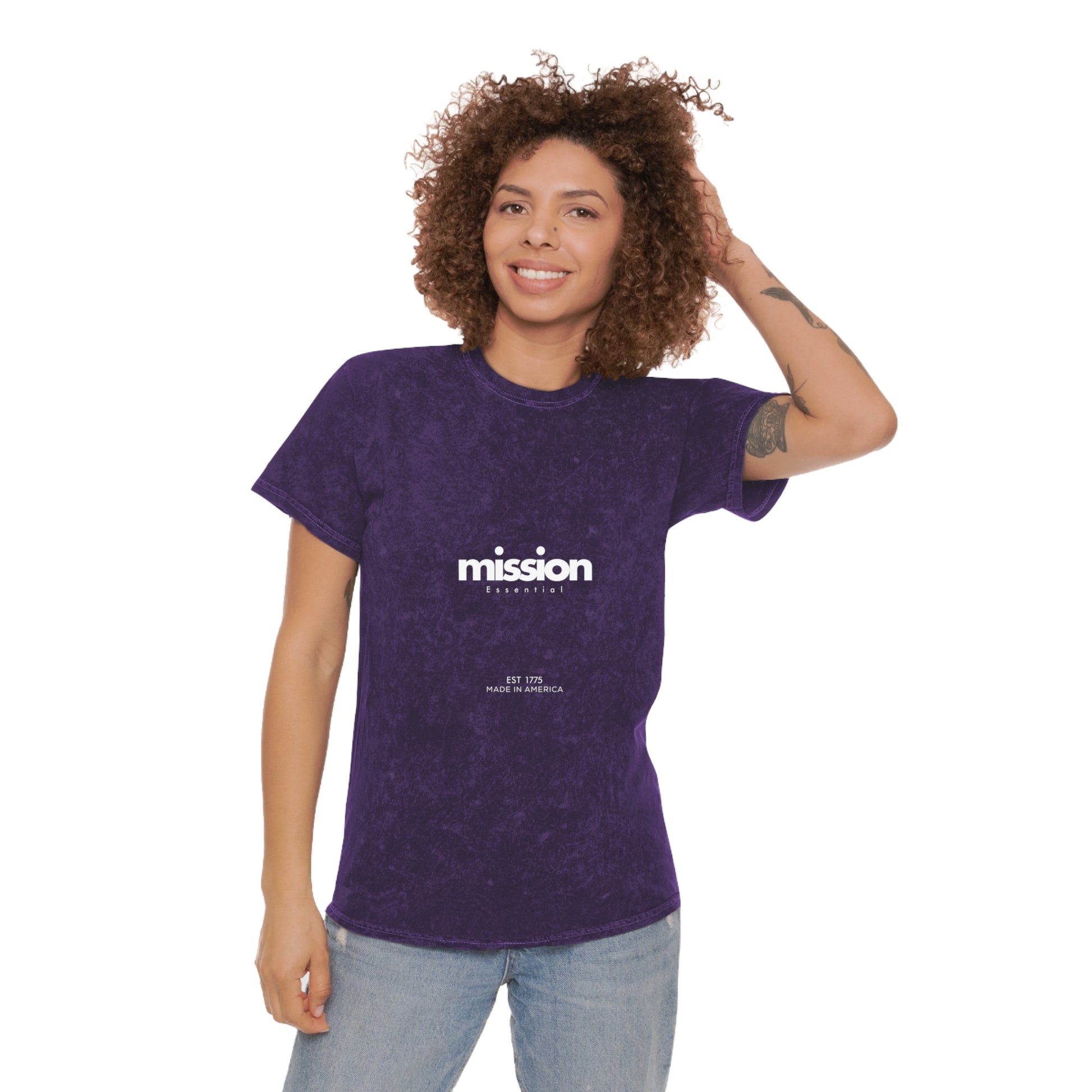 Mission Essential Mineral Wash T-Shirt Unisex Tee