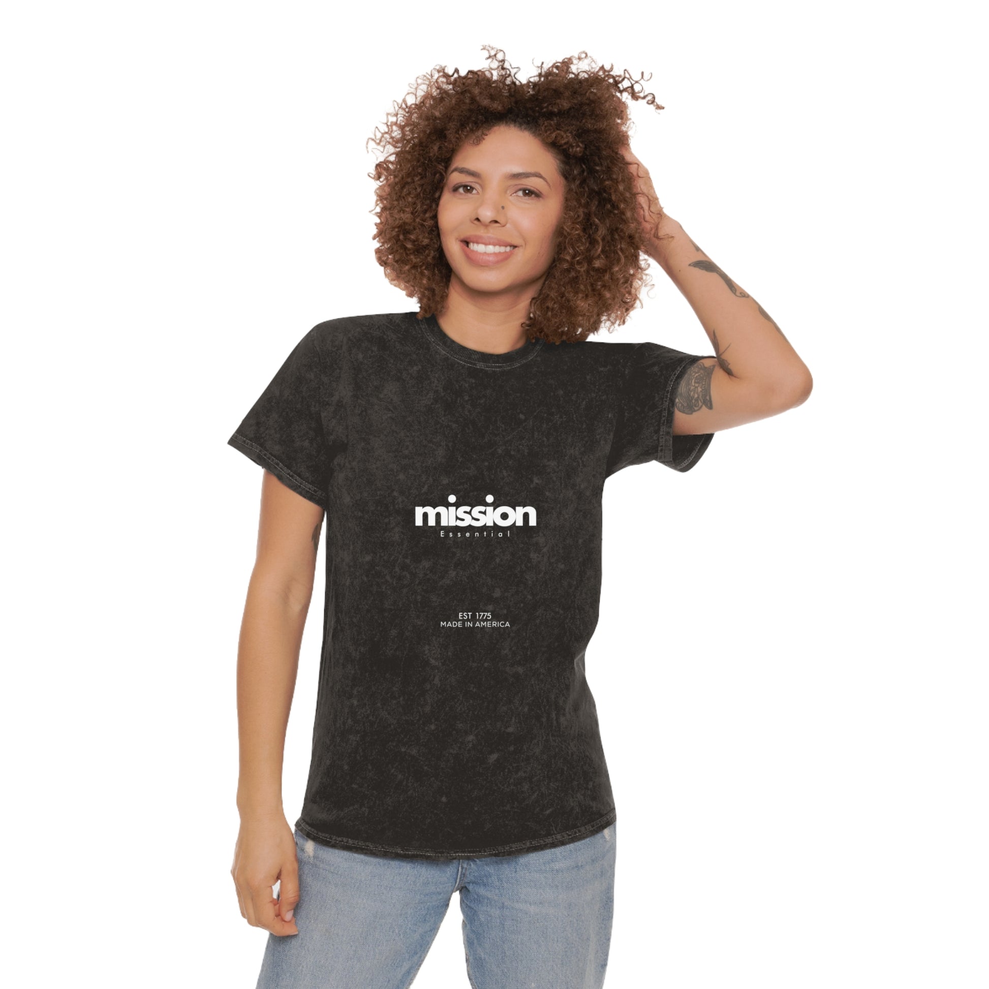 Mission Essential Mineral Wash T-Shirt Unisex Tee